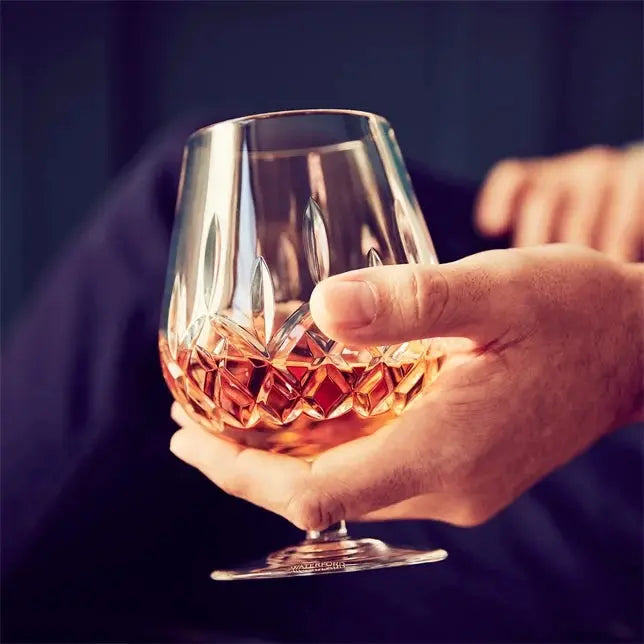 Waterford Crystal Lismore Connoisseur Brandy Balloon Glasses Set of 2 Charterwells