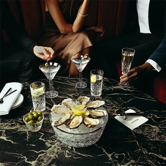 Waterford Crystal Lismore Champagne Flutes Set of 2