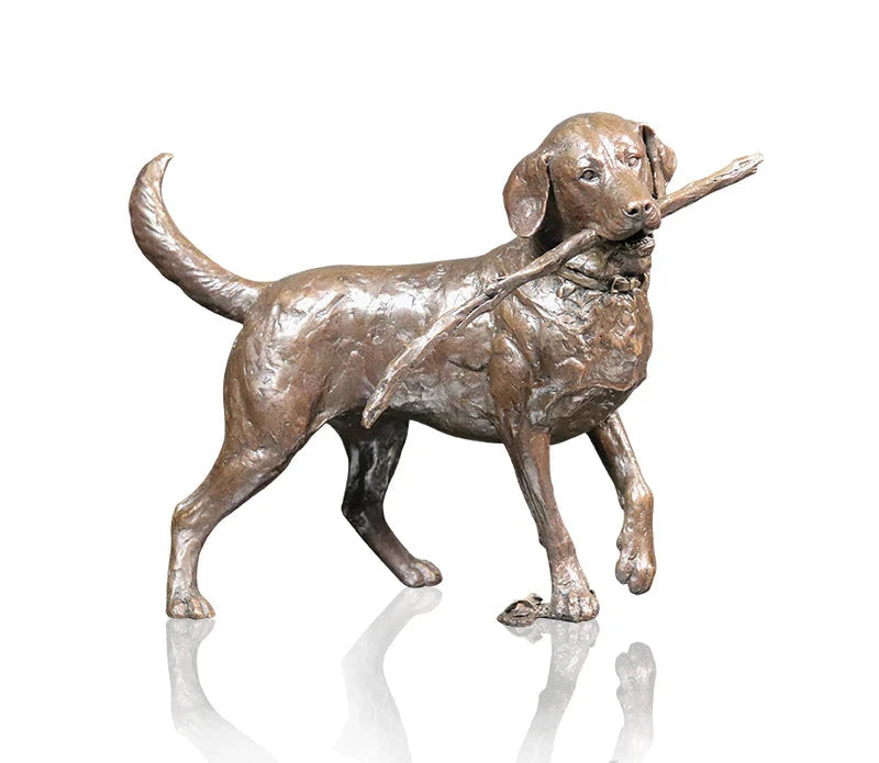 richard cooper limited edition bronze faithful friend figurine - Charterwells
