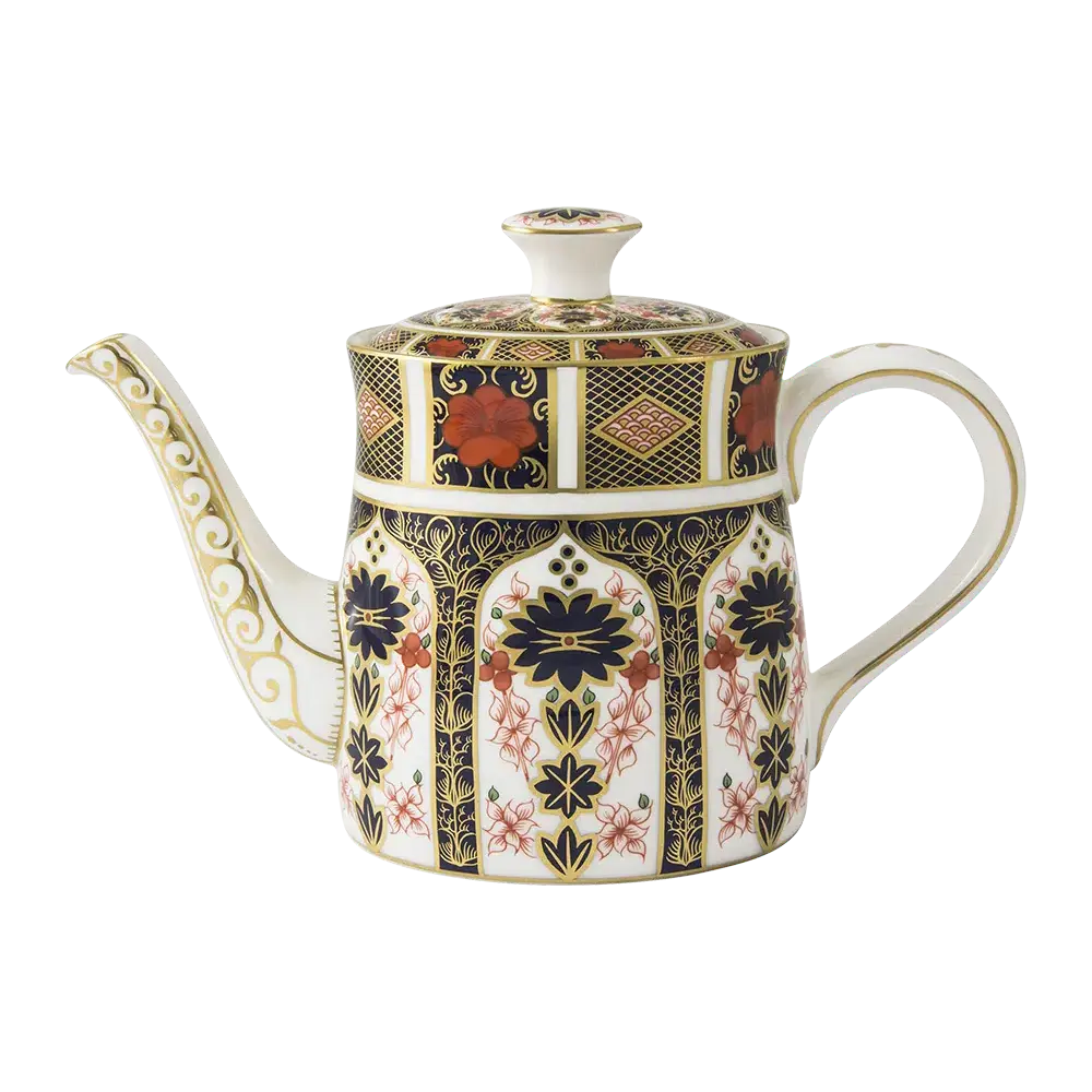 Royal Crown Derby Imari 1128 Small Teapot Charterwells