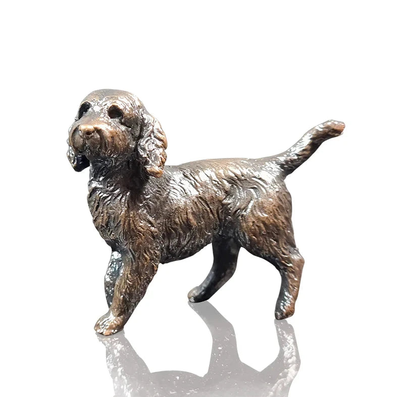 richard cooper limited edition bronze cockapoo figurine - Charterwells