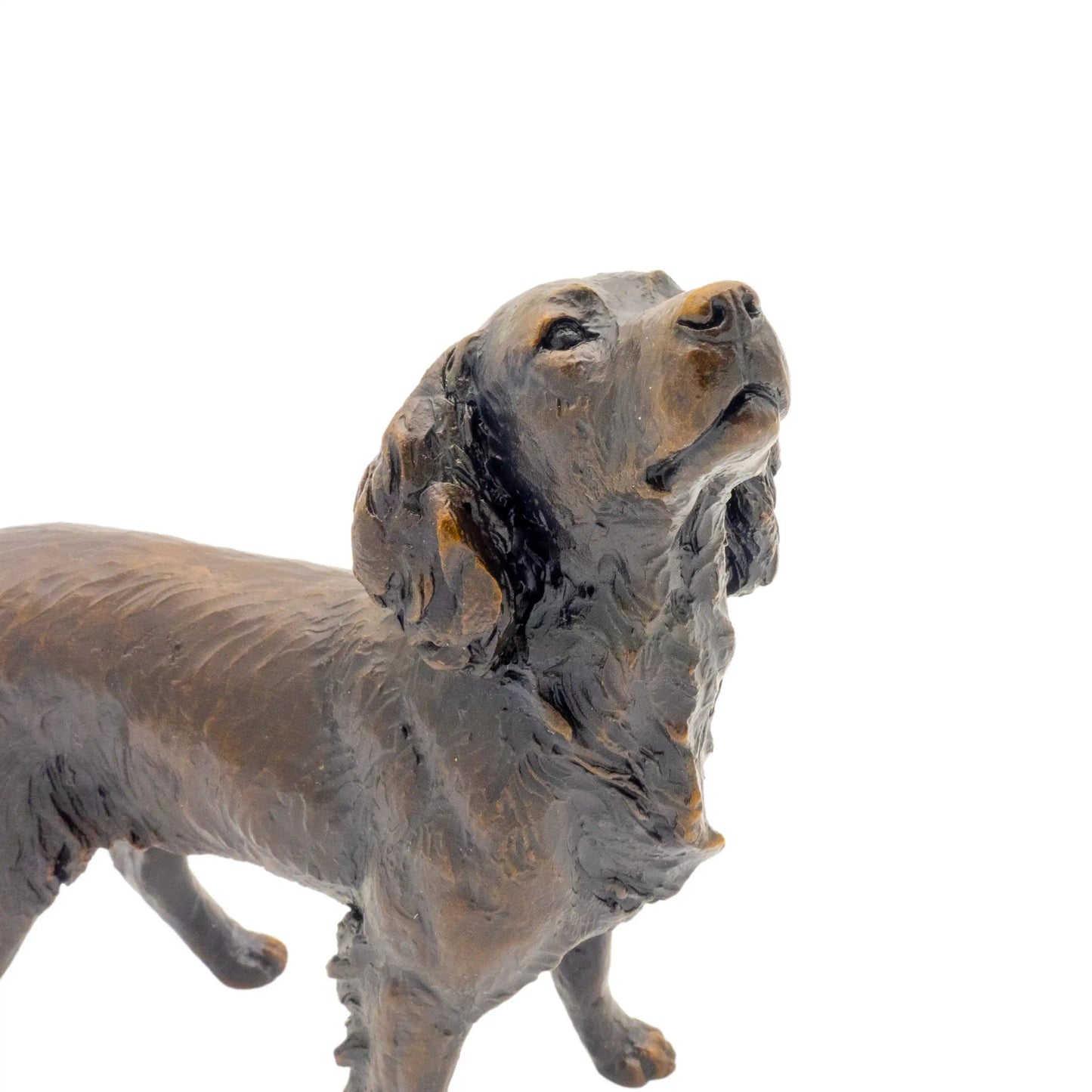 Richard Cooper Bronze Medium Springer Spaniel Figurine Charterwells