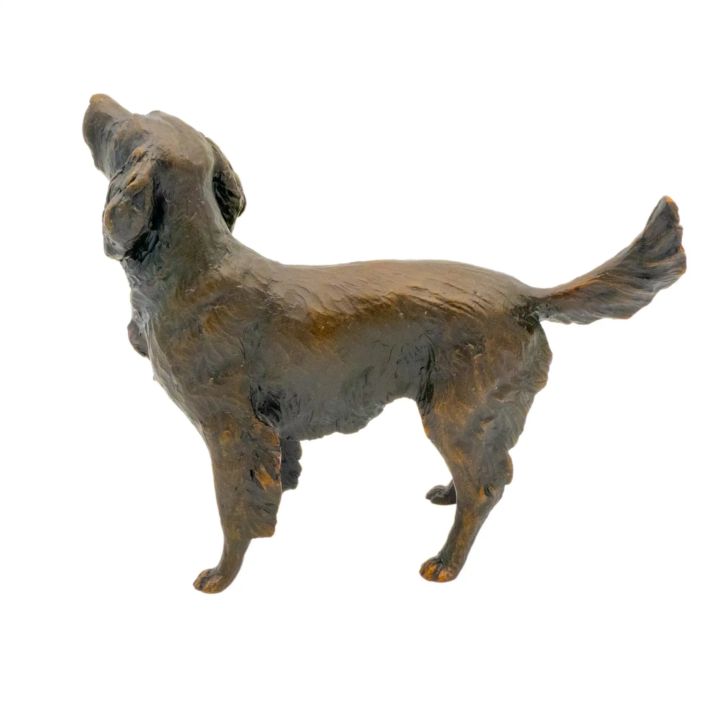 Richard Cooper Bronze Medium Springer Spaniel Figurine Dog Sculpture Charterwells