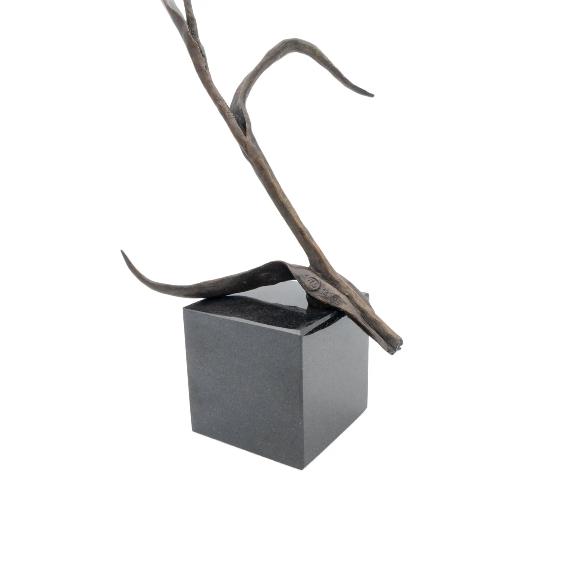 Richard Cooper Bronze Hand Painted Kingfisher Figurine Charterwells