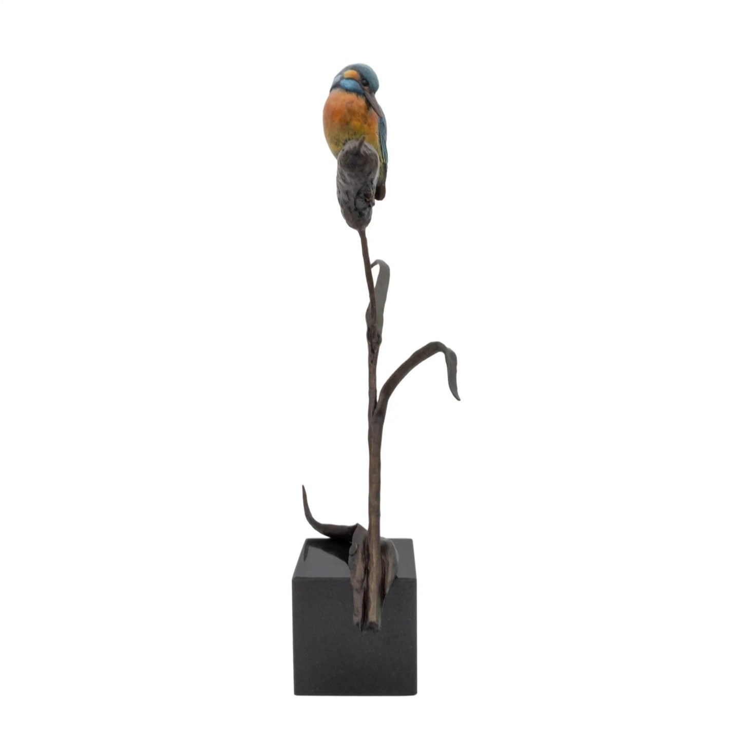 Richard Cooper Bronze Hand Painted Kingfisher Figurine Charterwells