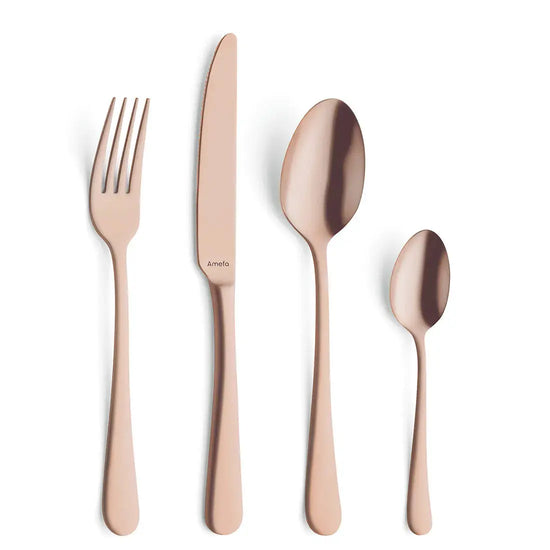 austin 24 pcs matt cutlery set - Charterwells