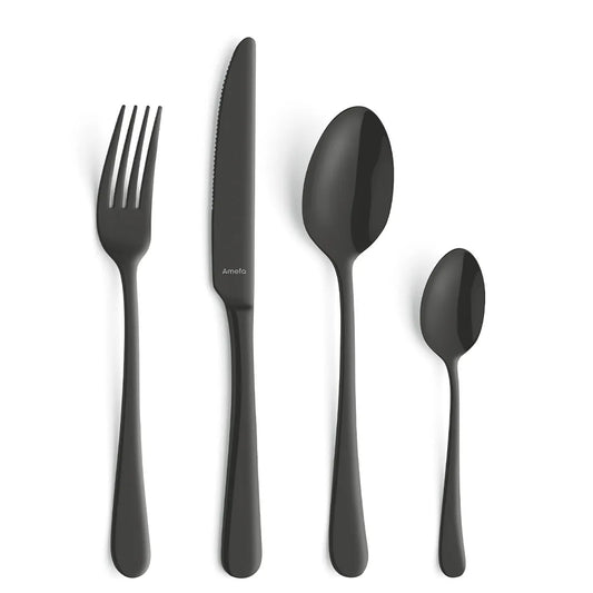 austin 24 pcs matt cutlery set - Charterwells