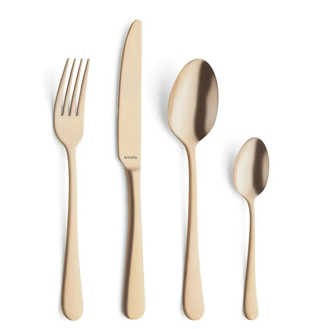 austin 24 pcs matt cutlery set - Charterwells
