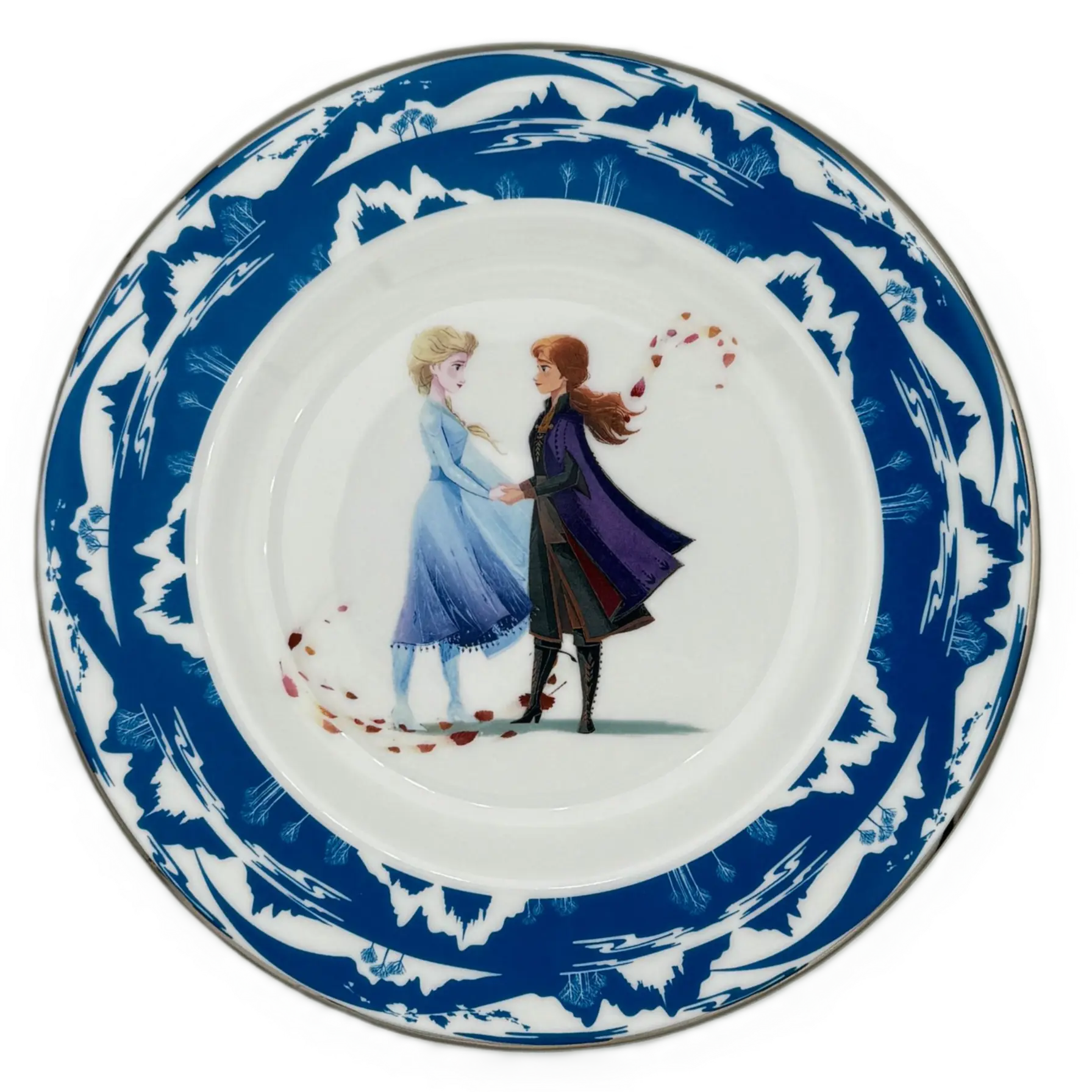 english ladies disney frozen 2 sisters forever 6 cake plate - Charterwells