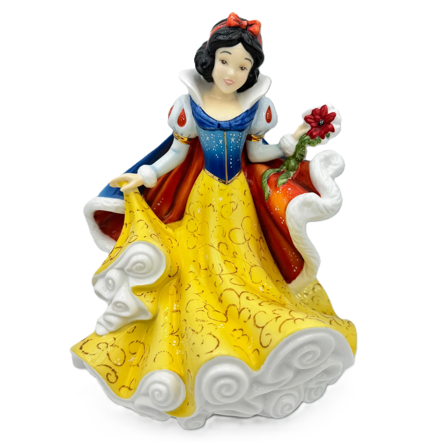 English Ladies Disney Princess Snow White & 7 Dwarfs Figurines