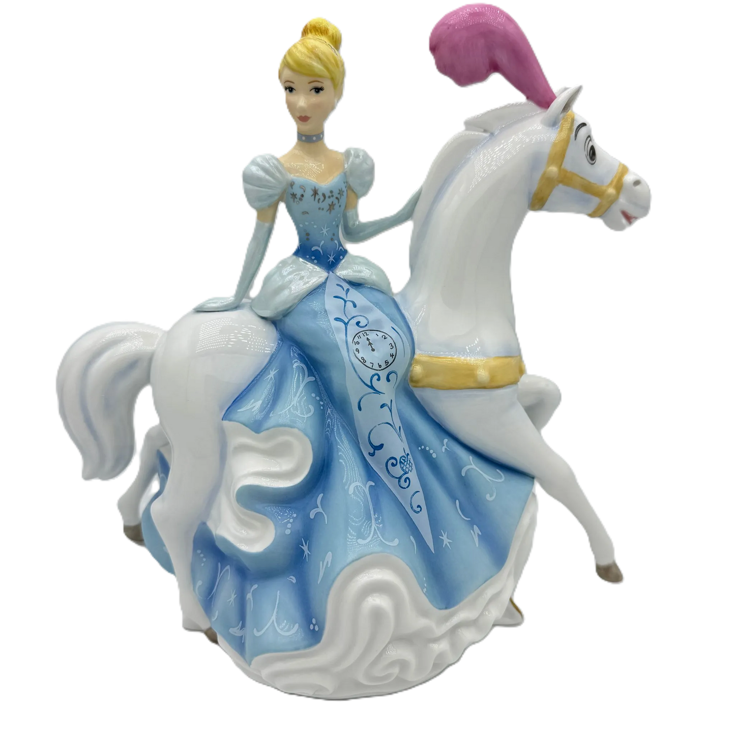 English Ladies Disney Cinderella on Horse Figurine