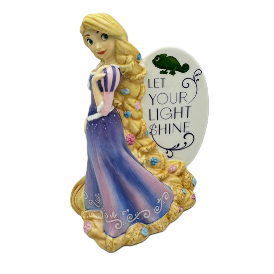 english ladies disney tangled princess rapunzel flatback figurine - Charterwells