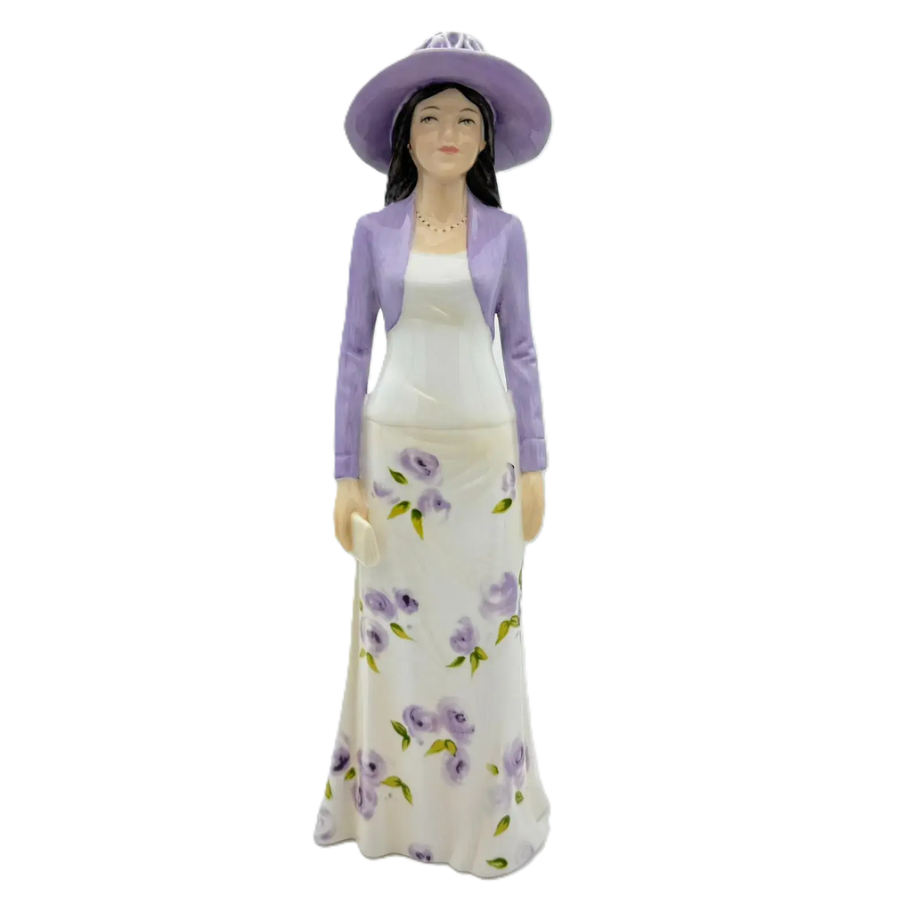 english ladies with pride wedding bride figurine - Charterwells