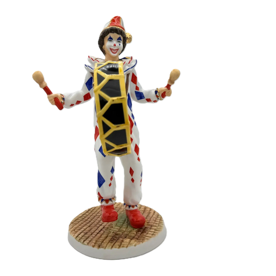 english ladies drummer figurine - Charterwells