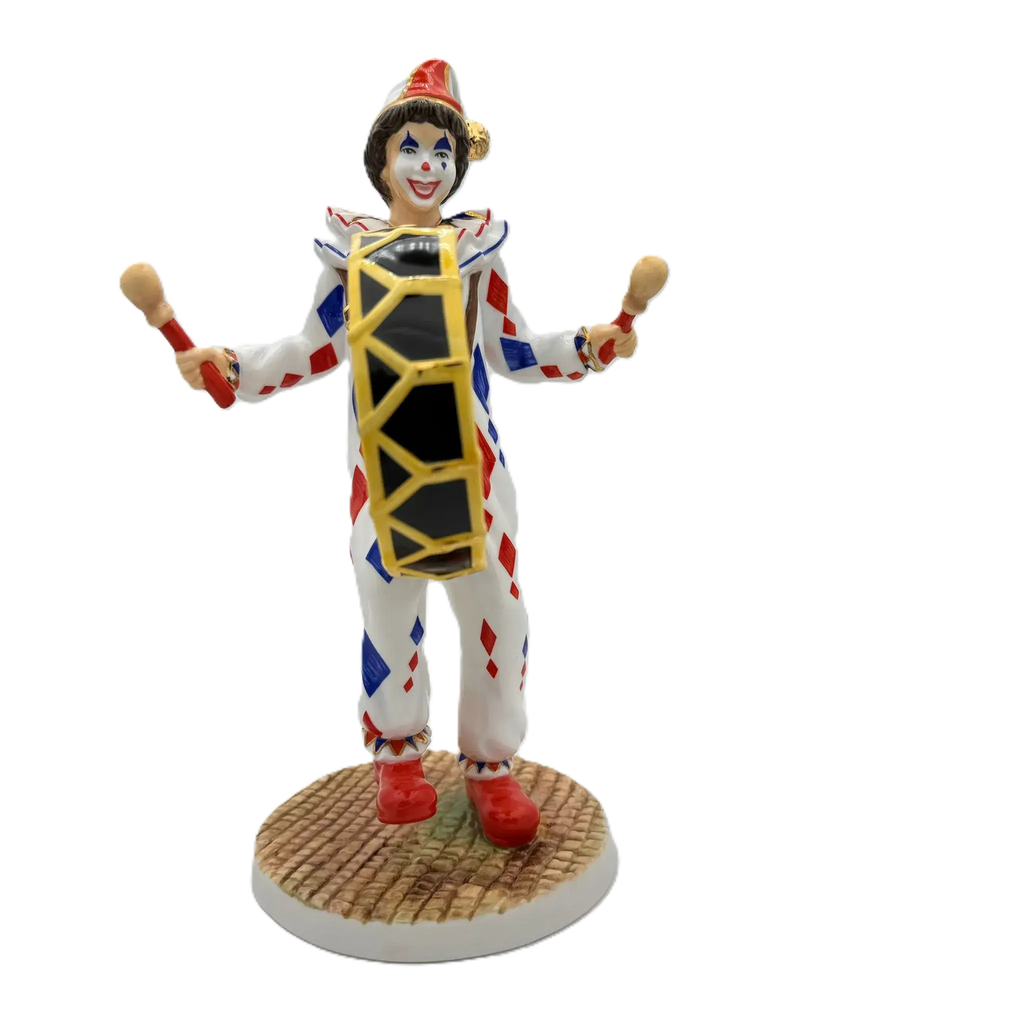 english ladies drummer figurine - Charterwells
