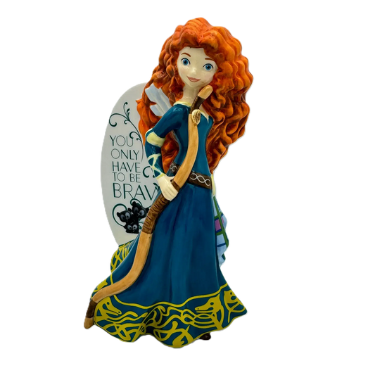 english ladies disney brave princess merida flatback figurine - Charterwells
