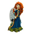 english ladies disney brave princess merida flatback figurine - Charterwells
