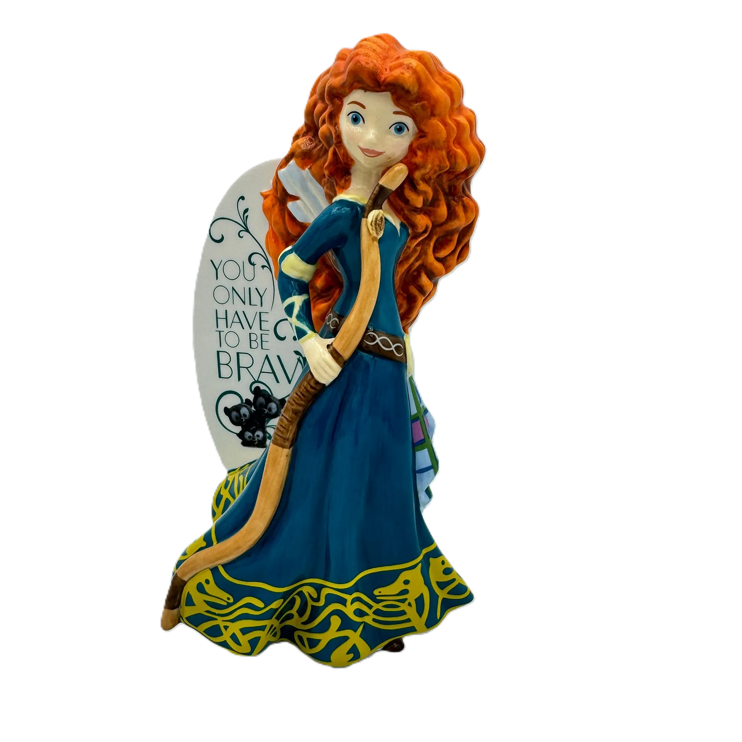 English Ladies Disney Brave Princess Merida Flatback Figurine