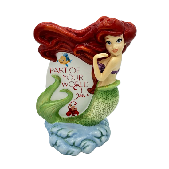 english ladies disney little mermaid princess ariel flatback figurine - Charterwells