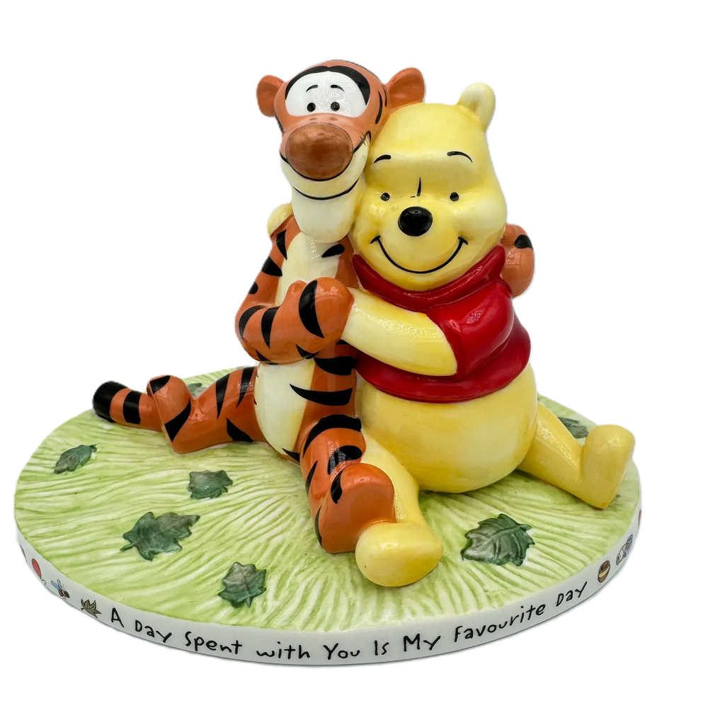 english ladies disney winnie the pooh my favourite day figurine - Charterwells