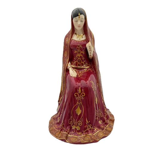 english ladies eternal love wedding bride figurine - Charterwells