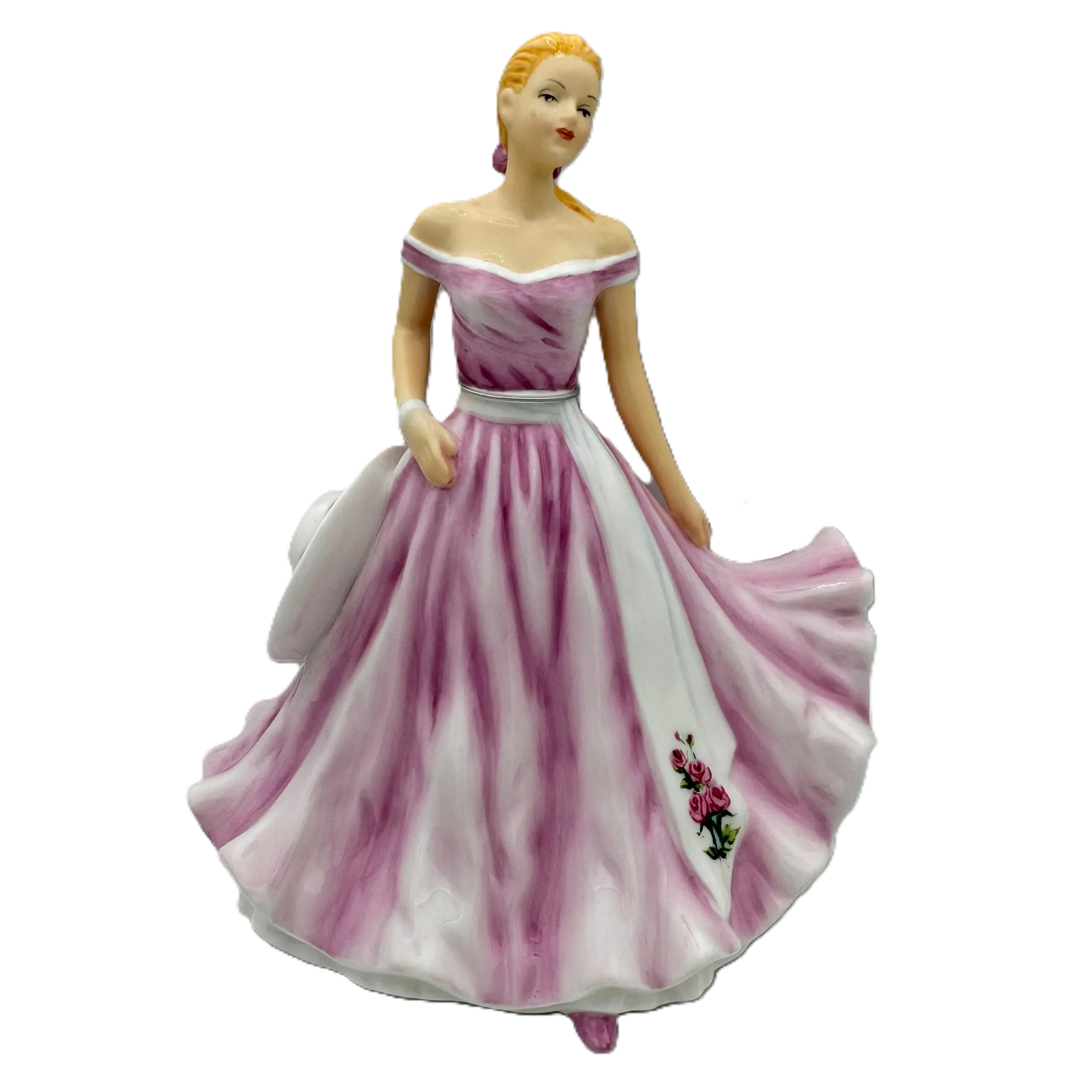 English Ladies June (Rose) Figurine