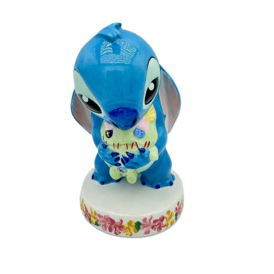 English Ladies Disney Stitch & Scrump Figurine