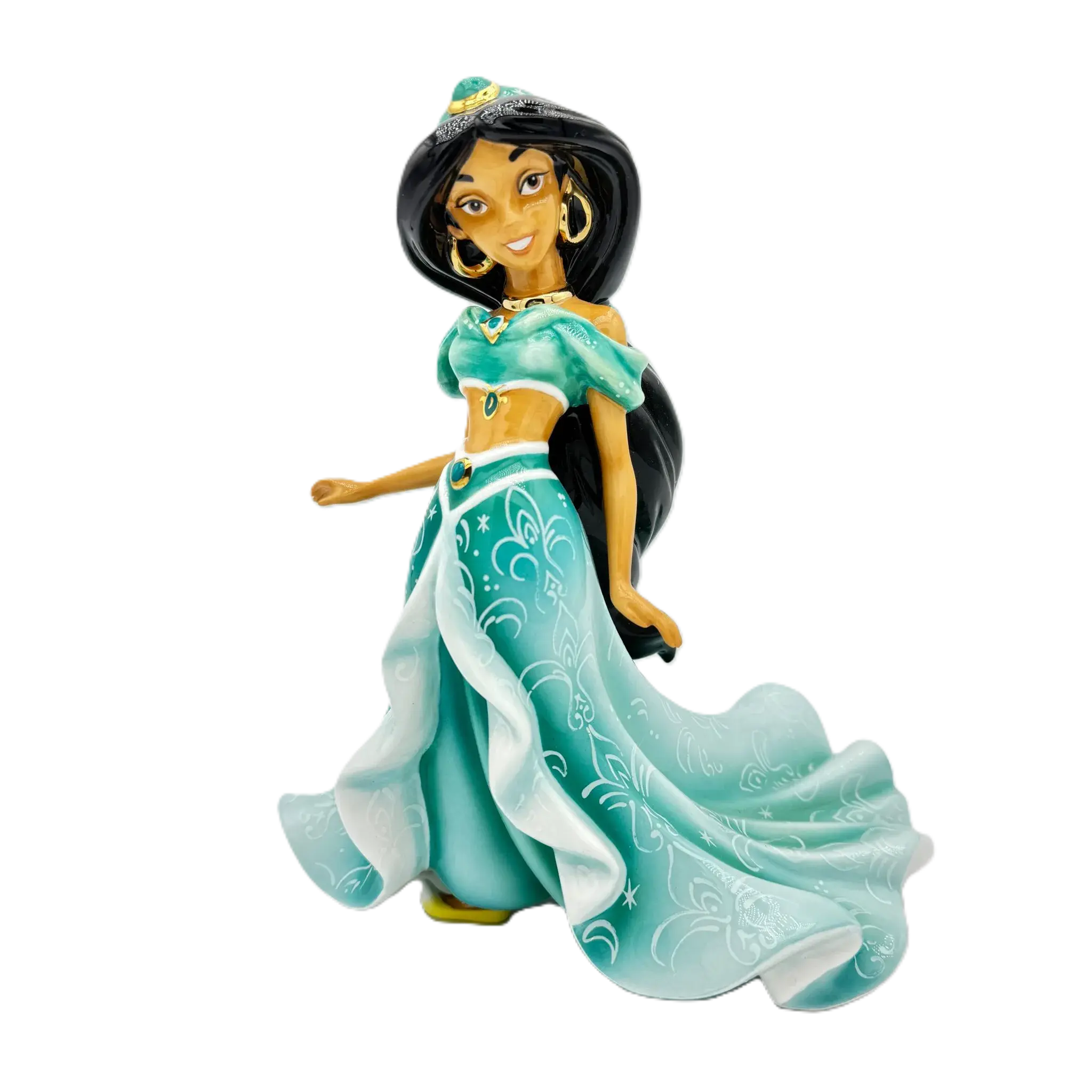 english ladies disney aladdin princess jasmine figurine - Charterwells