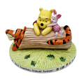 english ladies disney winnie the pooh here together friends forever figurine - Charterwells