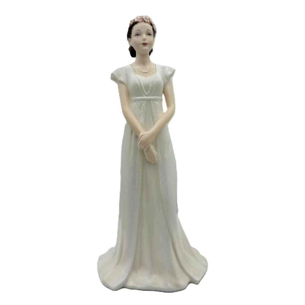 english ladies from this day forwards wedding bride figurine - Charterwells