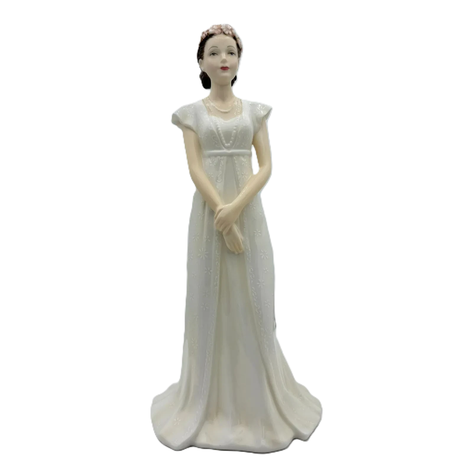 english ladies from this day forwards wedding bride figurine - Charterwells