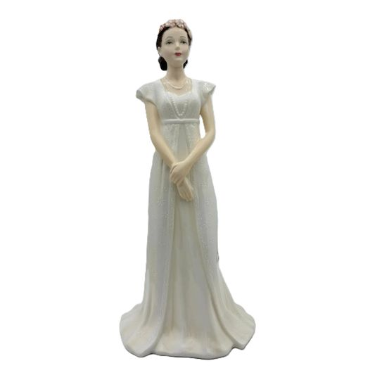 English Ladies From This Day Forwards Wedding Bride Figurine