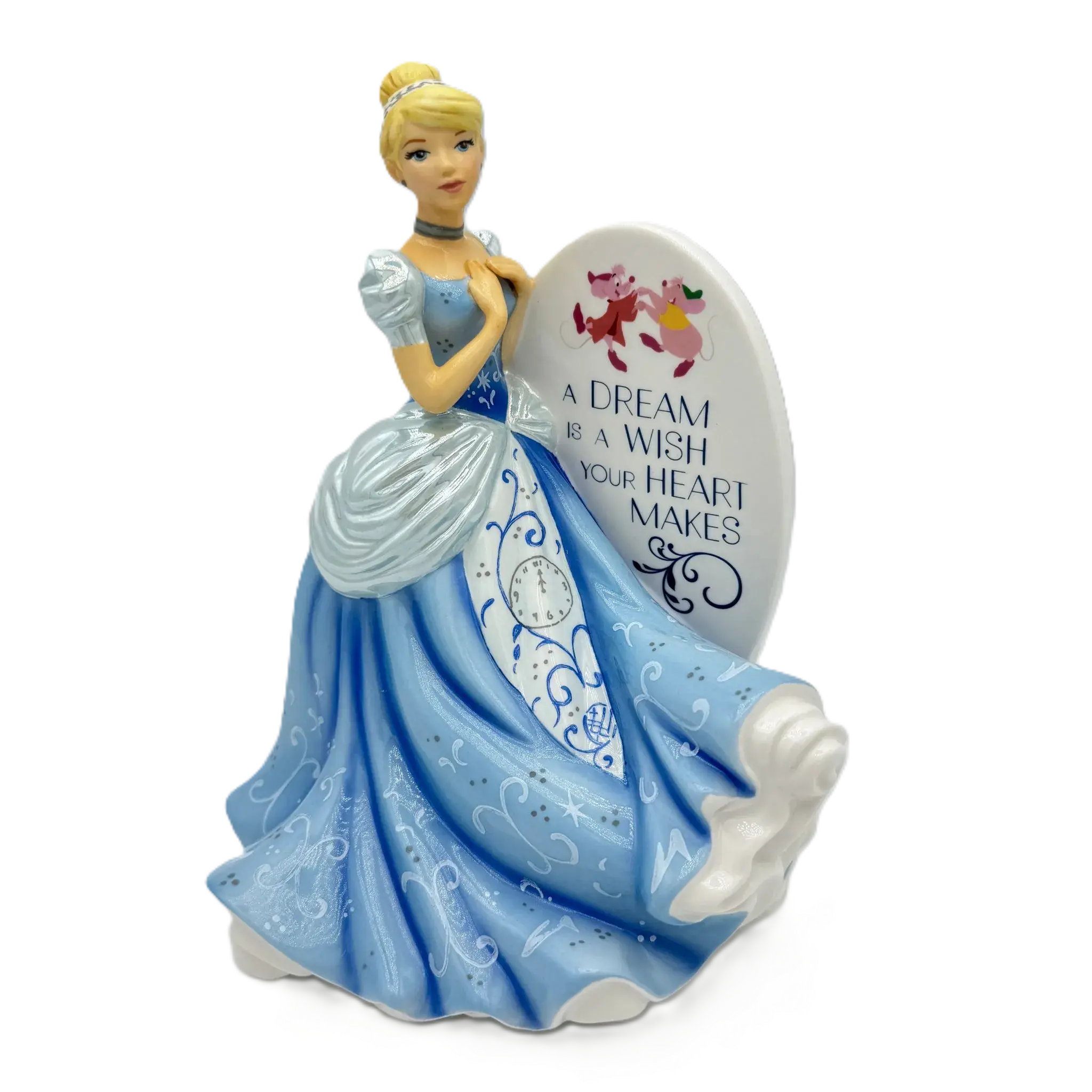 english ladies disney princess cinderella flatback figurine - Charterwells