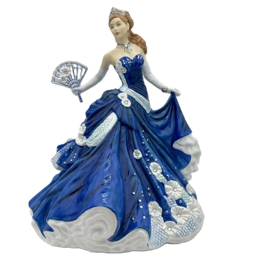 english ladies midnight romance figurine - Charterwells