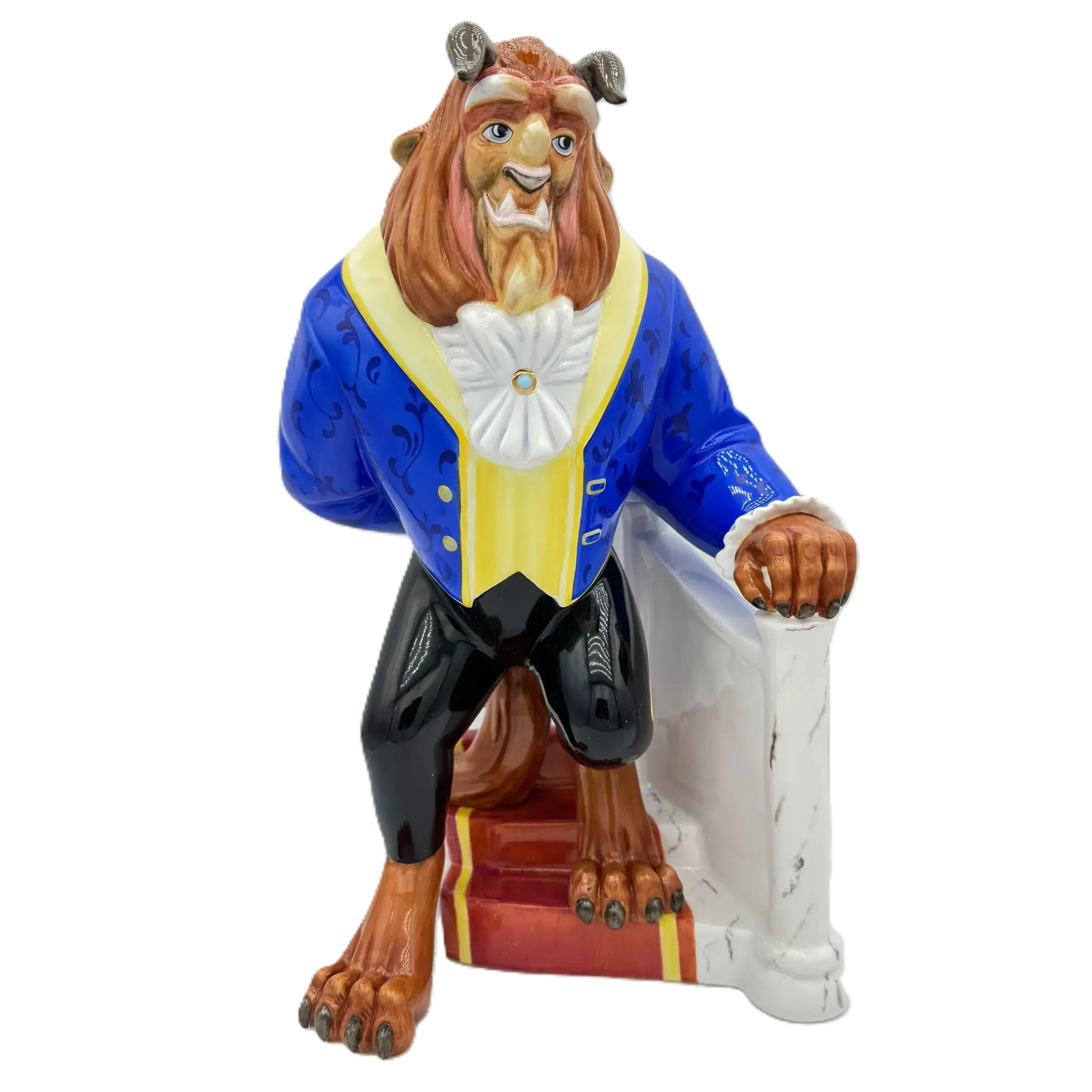 english ladies disney beauty the beast the beast figurine - Charterwells