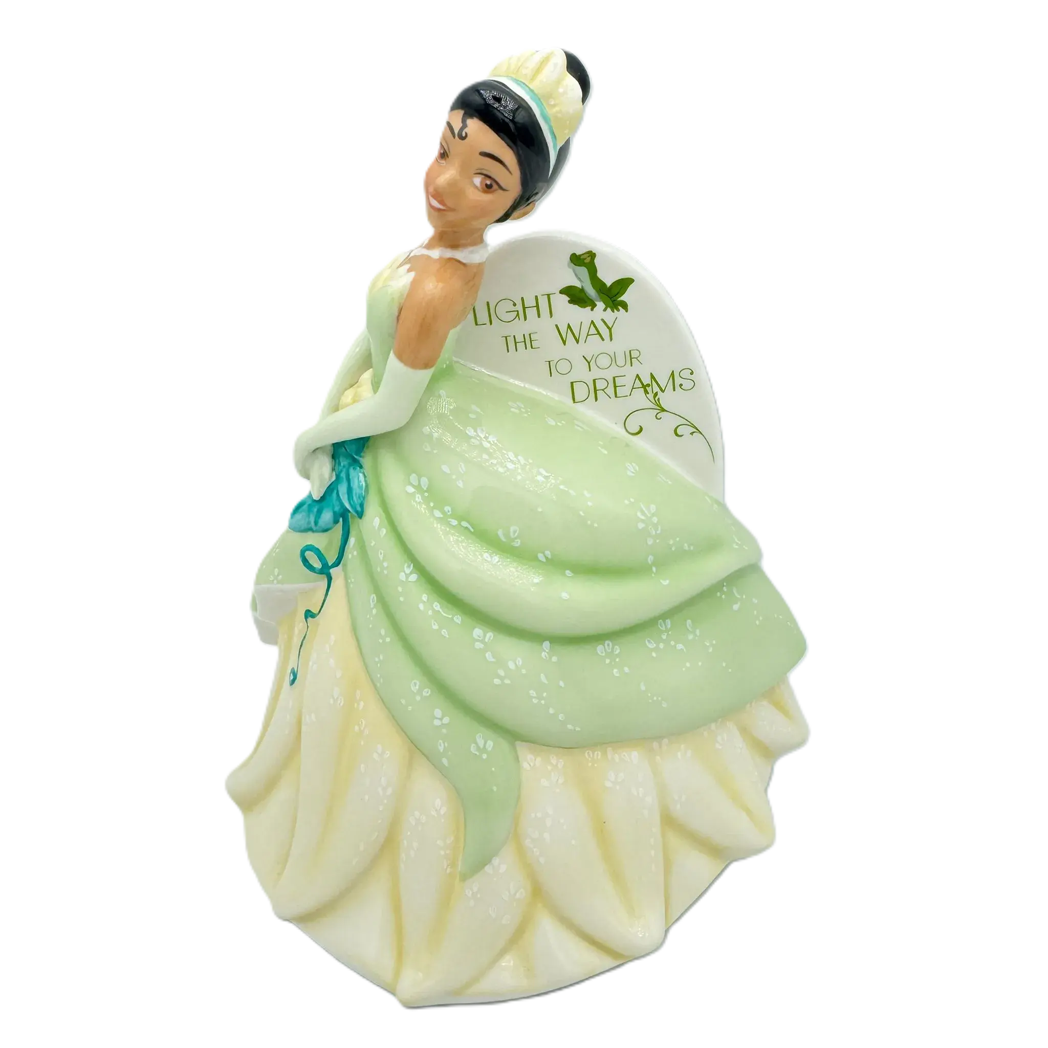 english ladies disney princess the frog tiana flatback figurine - Charterwells