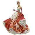english ladies congratulations ruby figurine - Charterwells