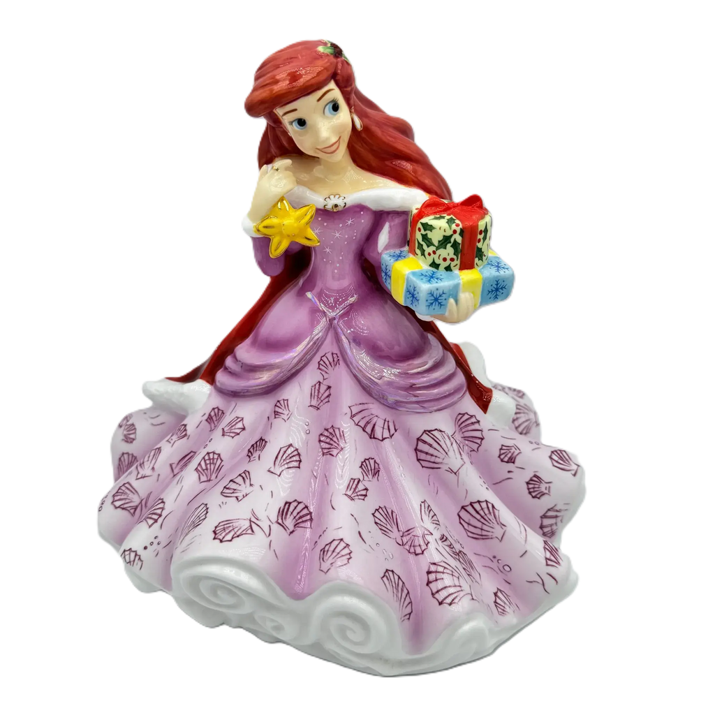english ladies disney little mermaid princess christmas ariel figurine - Charterwells