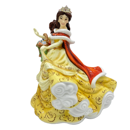 english ladies disney beauty the beast princess winter belle figurine - Charterwells