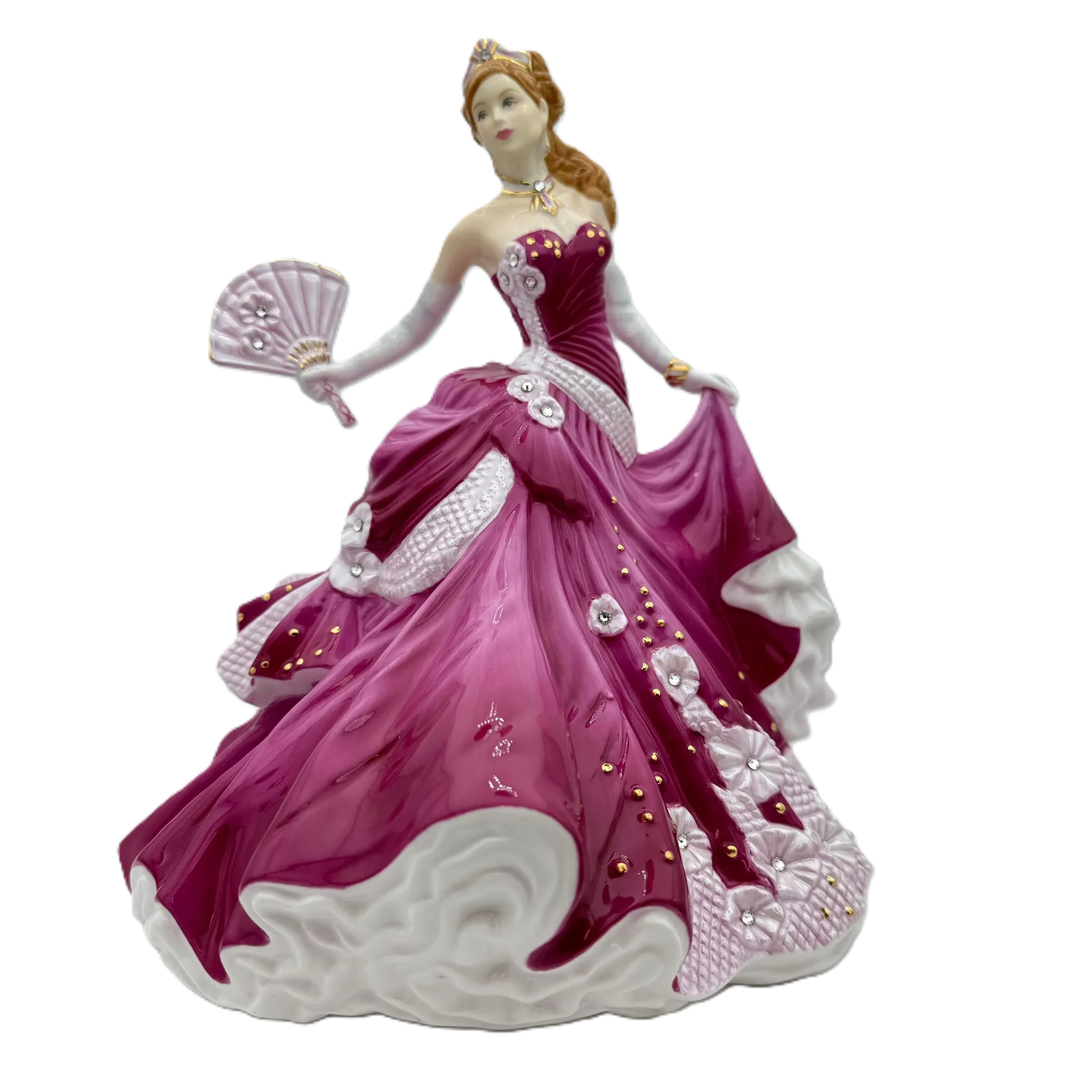 english ladies sweet romance figurine - Charterwells