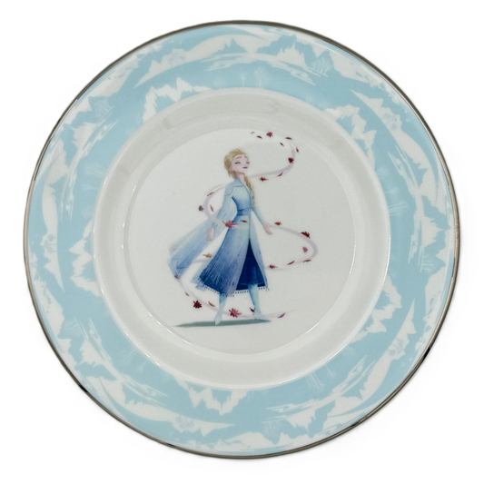 english ladies disney frozen 2 elsa 6 cake plate - Charterwells