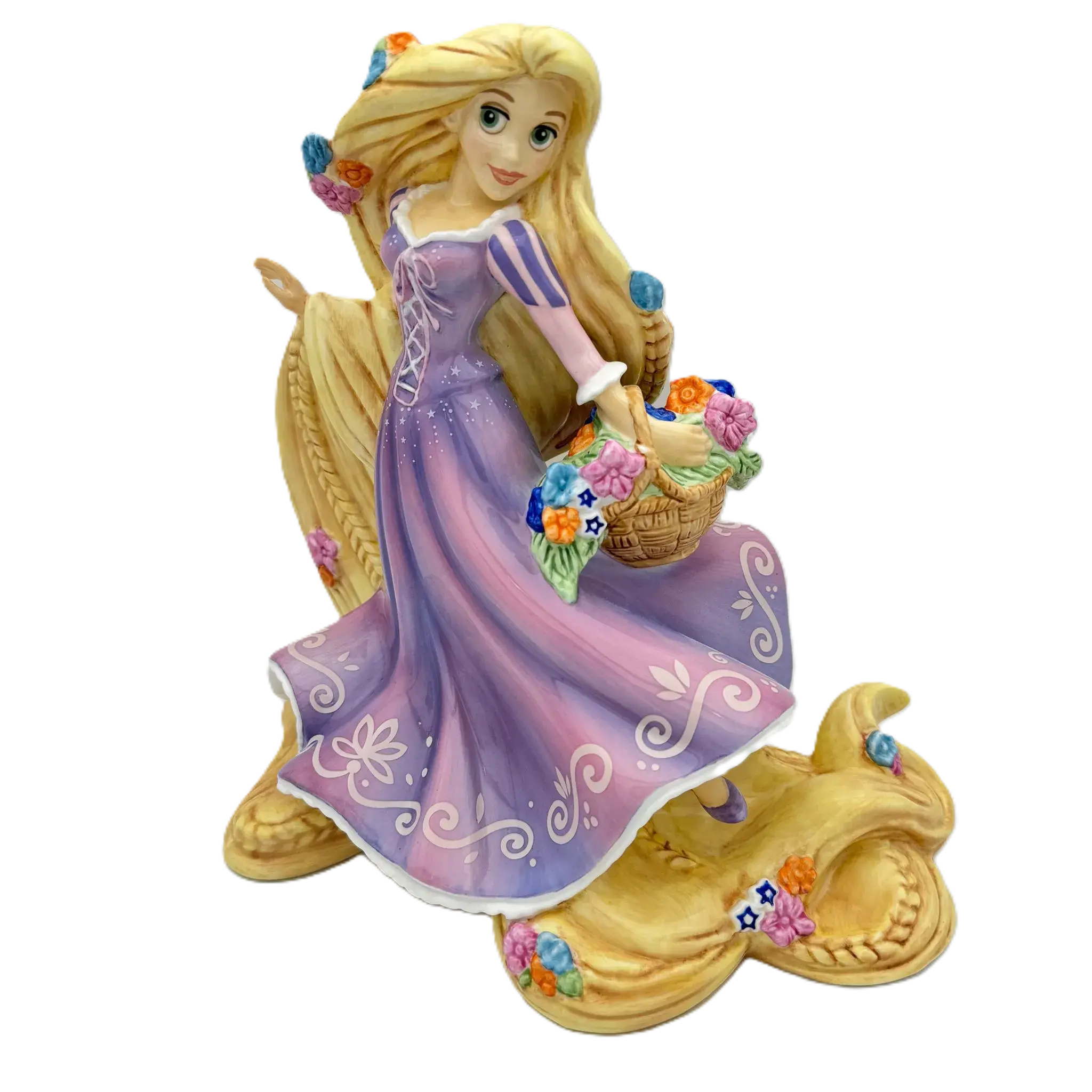 english ladies disney tangled princess rapunzel figurine - Charterwells