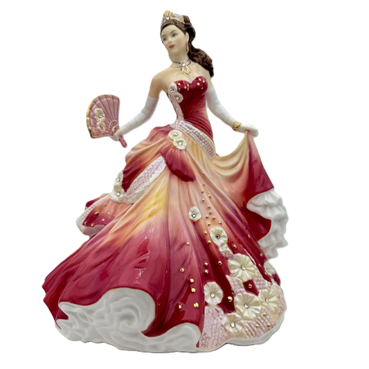 English Ladies Sunset Romance Figurine