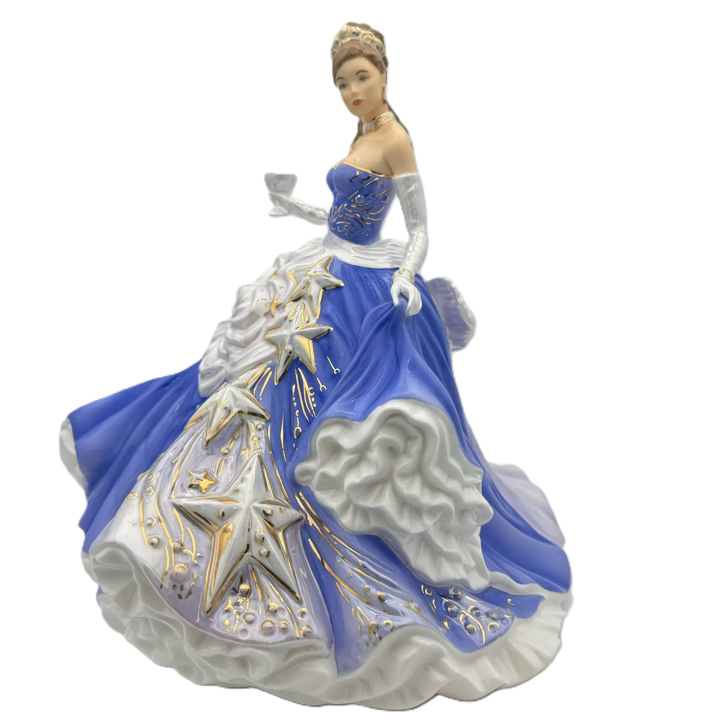 English Ladies Congratulations Sapphire Figurine