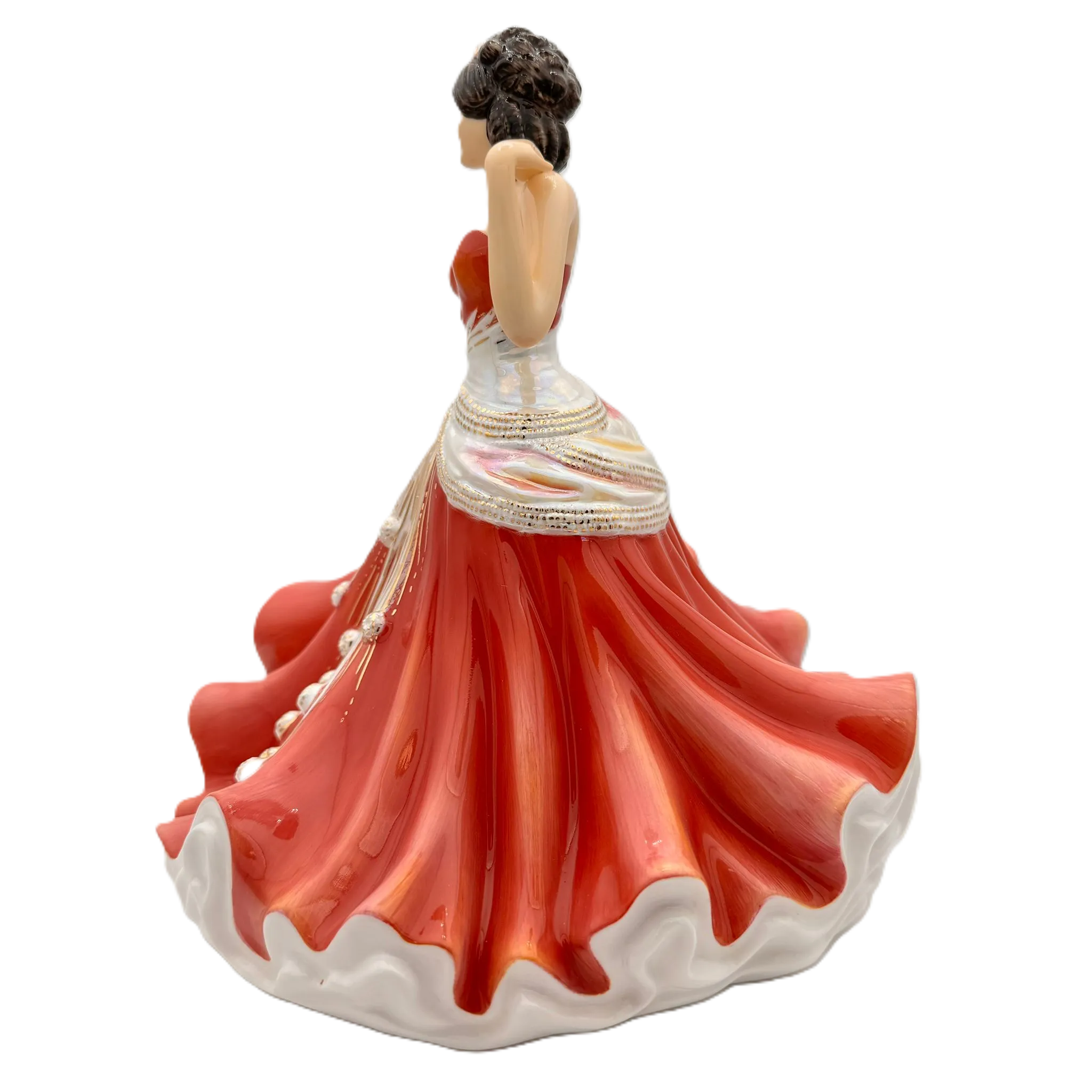 english ladies going to the ball sunset figurine - Charterwells