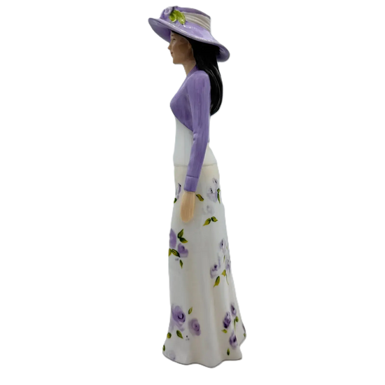 english ladies with pride wedding bride figurine - Charterwells