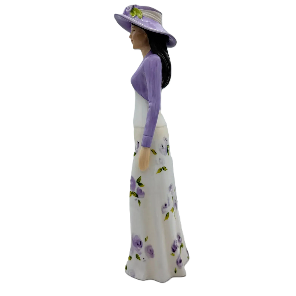 english ladies with pride wedding bride figurine - Charterwells