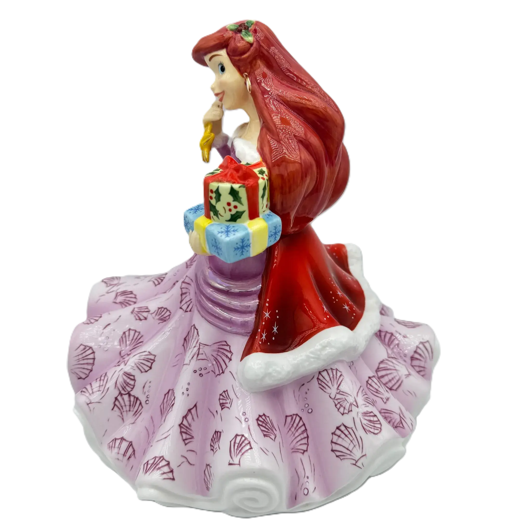 english ladies disney little mermaid princess christmas ariel figurine - Charterwells