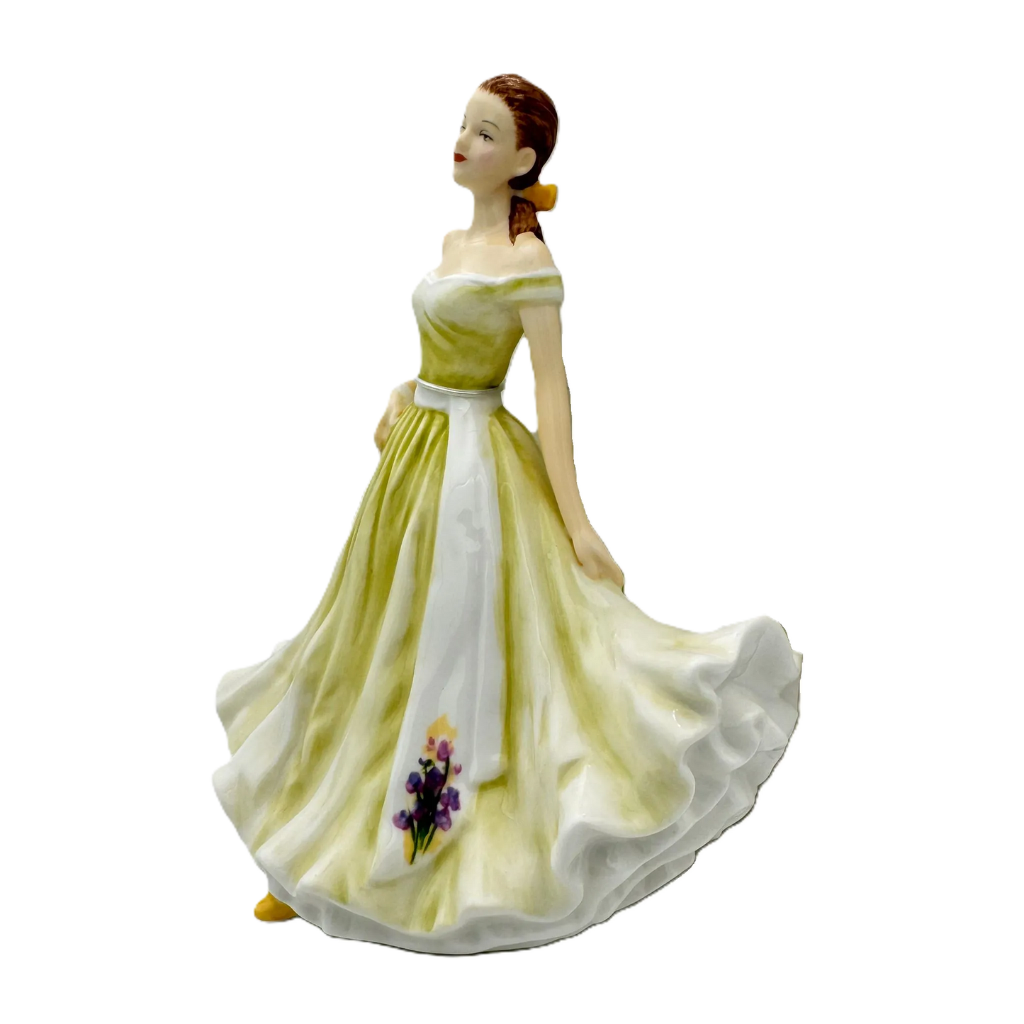 English Ladies April (Sweet Pea) Figurine