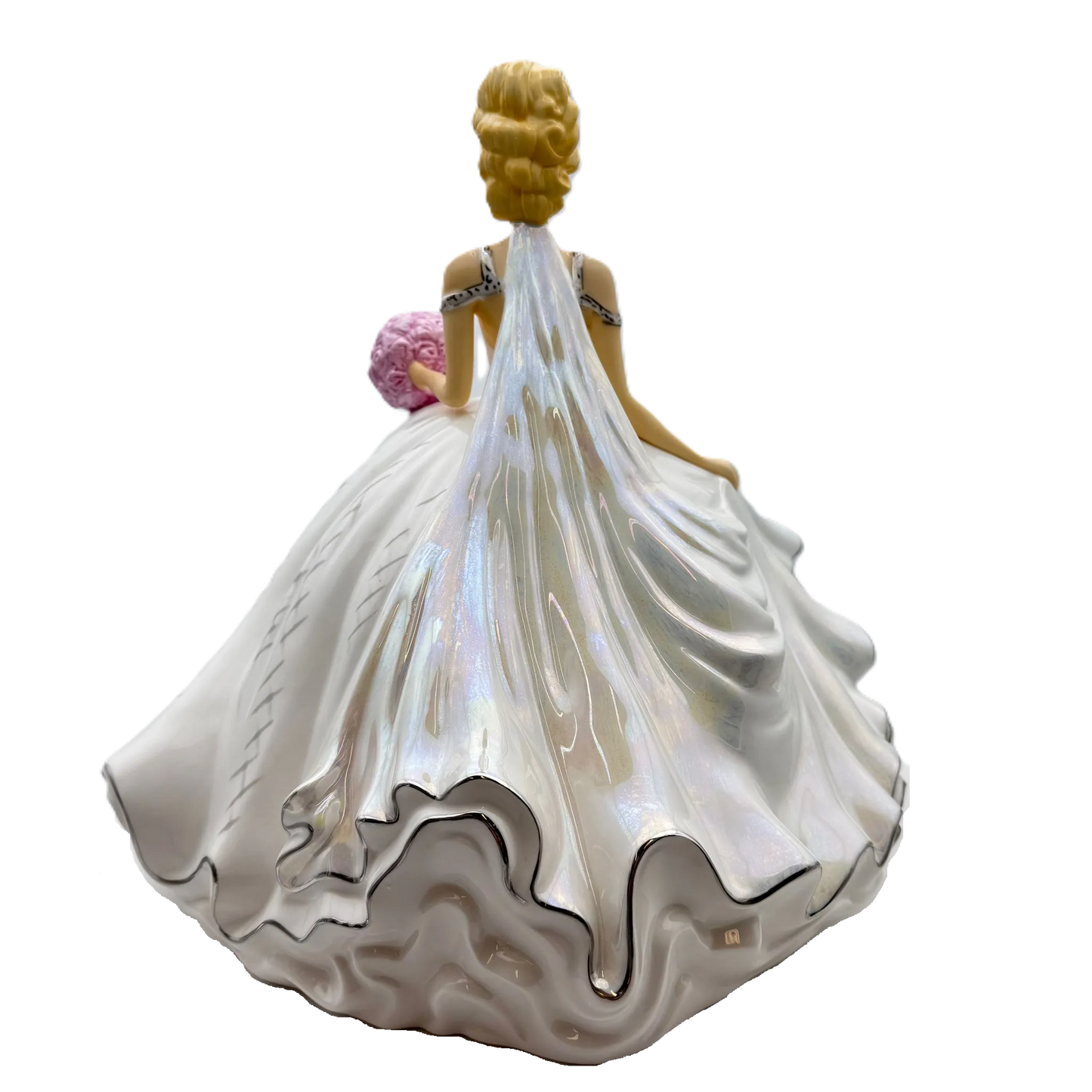 English Ladies Thelma Madine Bride of the Year Figurine : Blonde